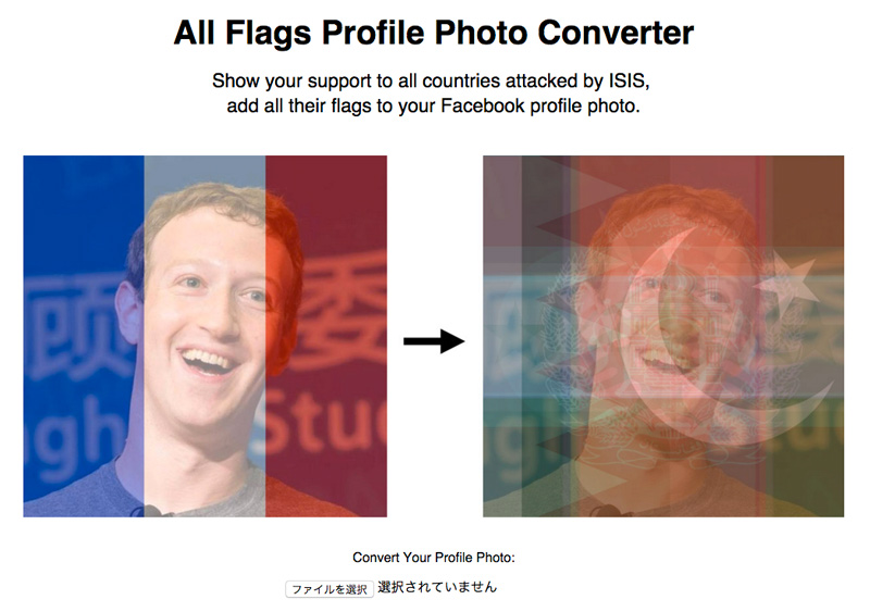 All Flags Profile Photo Converter
