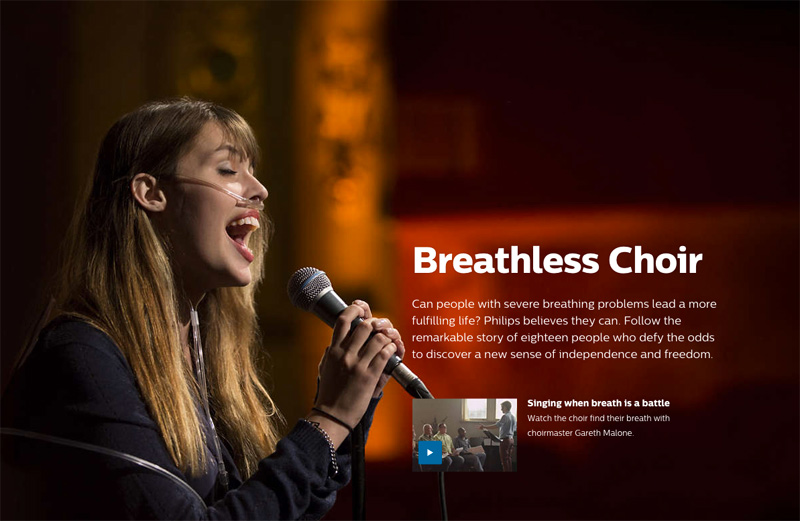 Philips Breathless Choir