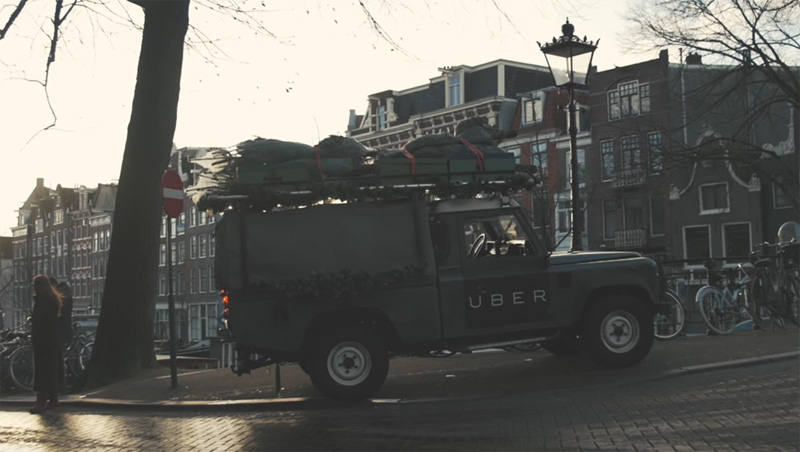 Kerstbomen On Demand | Uber Netherlands