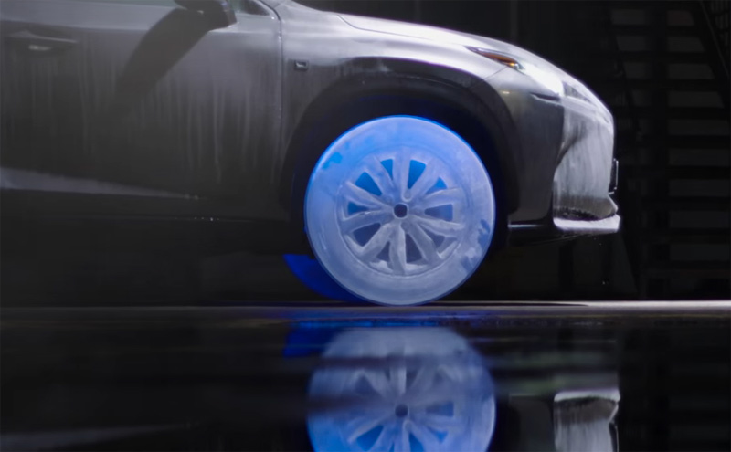Lexus on Ice NX Ice Wheels