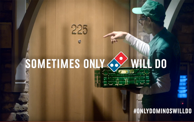 When Only Domino's Will Do... in real life