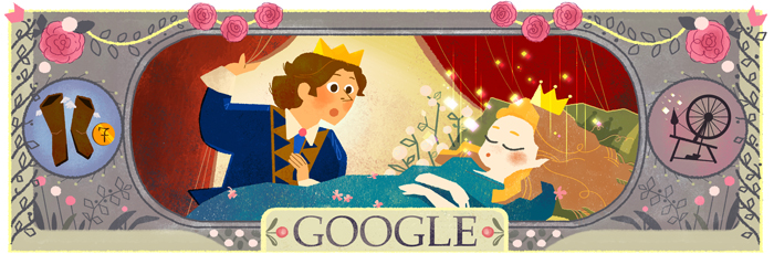 Google 童話集で知られるシャルル・ペロー生誕388周年記念ロゴに！