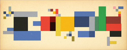 Google スイスの芸術家ゾフィー・トイバー・アルプ生誕127周年記念ロゴに！
