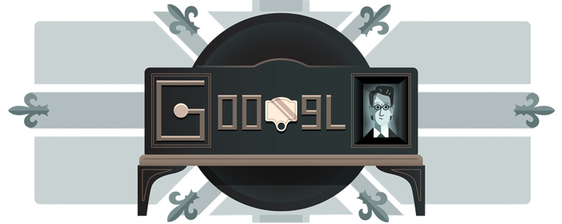 Google ジョン・ロジー・ベアードがテレビ送受信の世界初公開から90周年を記念したロゴに！
