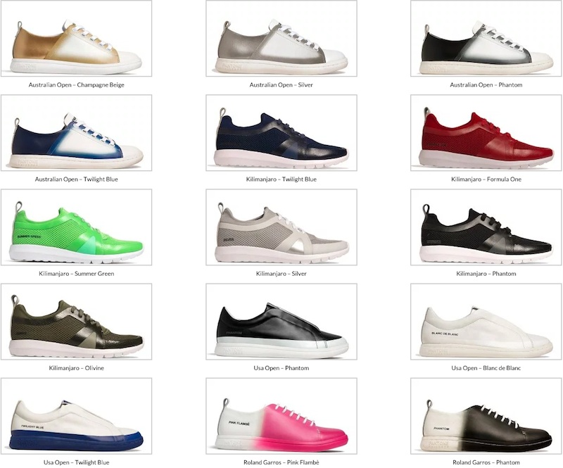 Pantone Universe Footwear SS16 collection