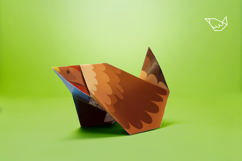 McDonald's :: Origami Tray-mat