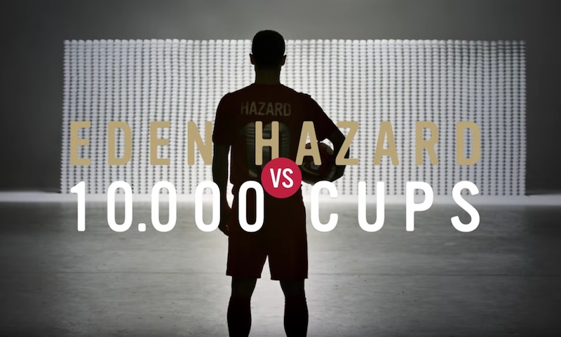 Eden Hazard vs. 10.000 cups