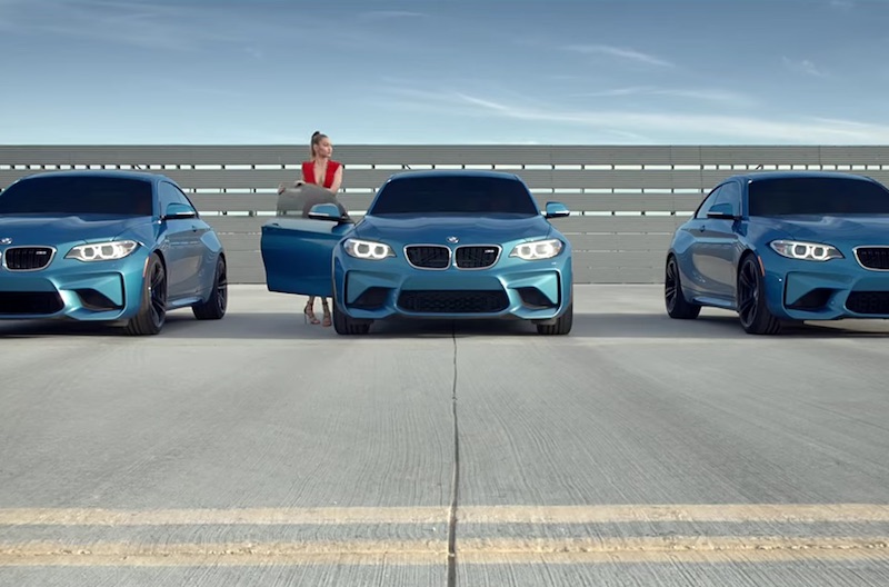 THE BMW M2 – EYES ON GIGI HADID