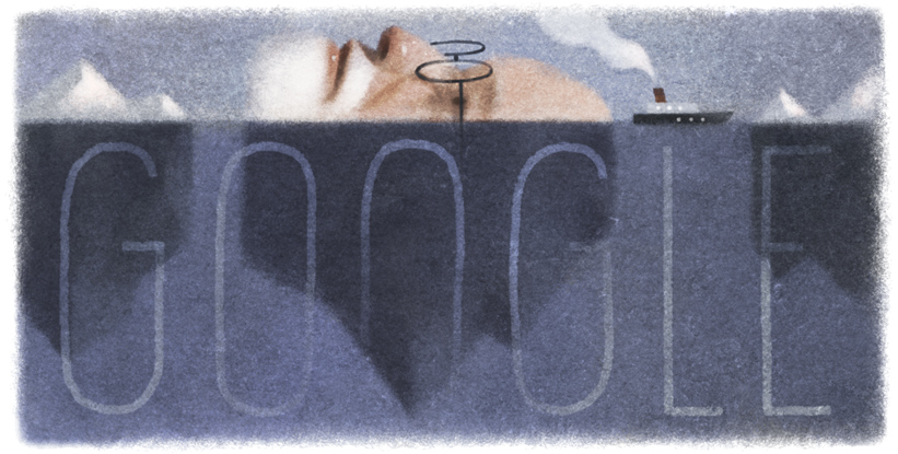 Google ジークムント・フロイト生誕160周年記念ロゴに！