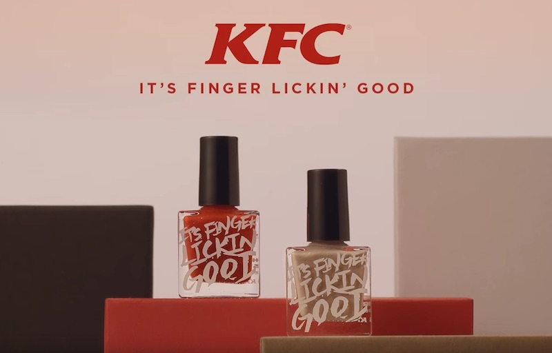 KFC 點指回味 彩甲油