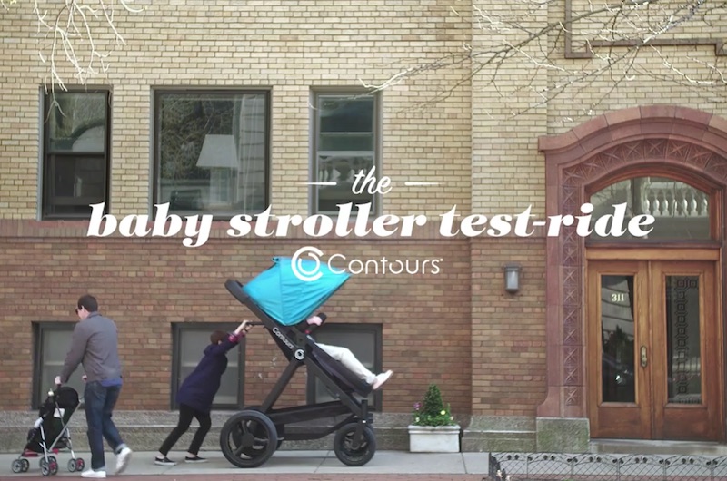The Contours Baby Stroller Test-Ride