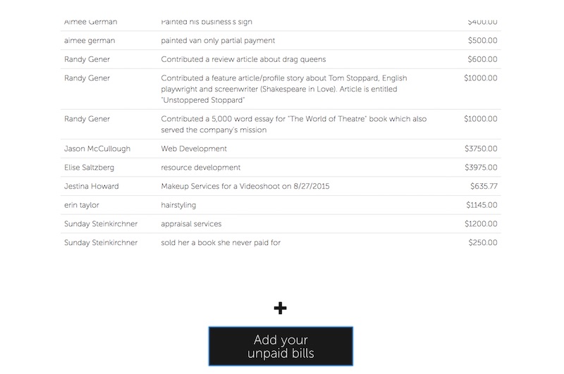 World's Longest Invoice