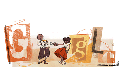Google アメリカ出身ダンサー　フランキー・マニング生誕102周年記念ロゴに！