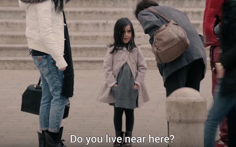 What would you do if you saw a six year-old alone in a public place?