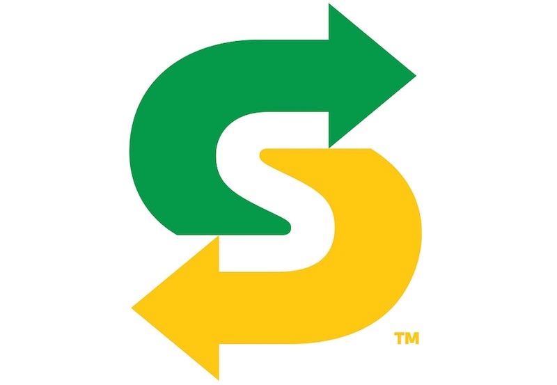 サブウェイの新しいロゴとシンボルマーク