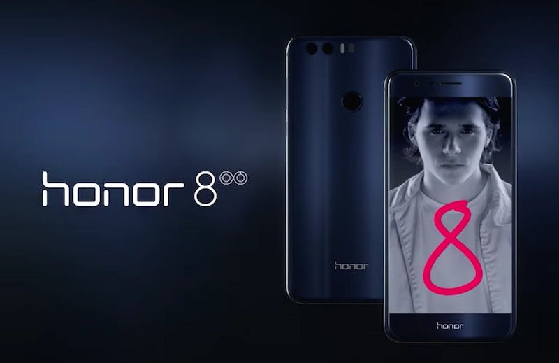 Honor 8 is here with Brooklyn Beckham