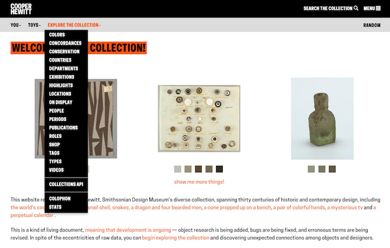 The Collection | Collection of Cooper Hewitt, Smithsonian Design Museum