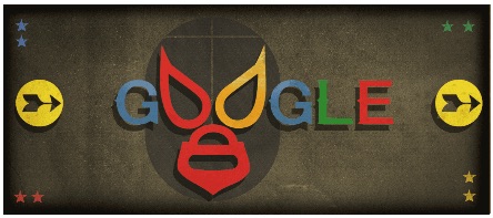 Google メキシコの伝説的プロレスラー、エル・サント（ロドルフォ・グスマン・ウエルタ）生誕99周年記念ロゴに！