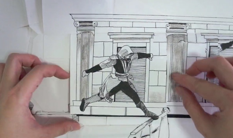 Assassin’s Creed Paper Parkour