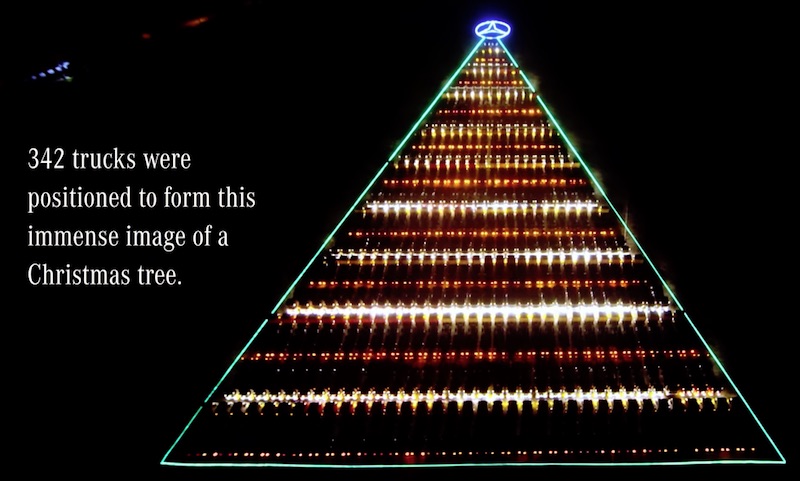 Mercedes-Benz | The World's Largest Christmas Tree