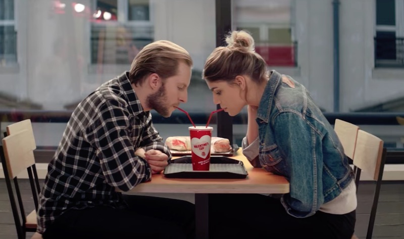BURGER KING - VALENTINE'S CUP