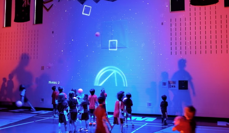 Interactive Gym Wall