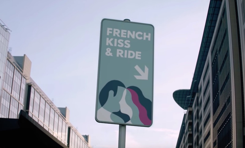 French Kiss & Ride in Belgium