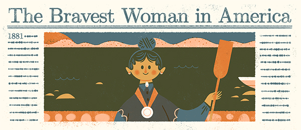 Google アメリカで最も有名な灯台守アイダ・ルイス生誕175周年記念ロゴに！