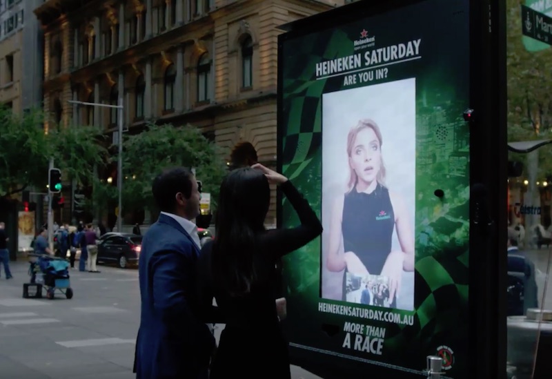 Heineken challenges commuters to give their all for F1 tickets