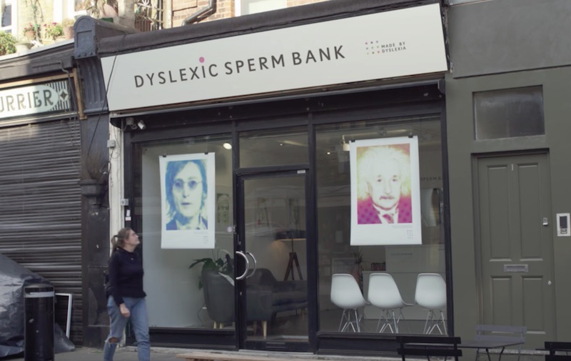 Dyslexic Sperm Bank