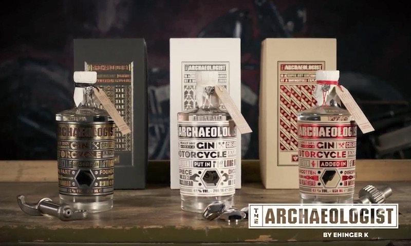The Archaeologist: First Gin including Harley Davidson’s true spirit