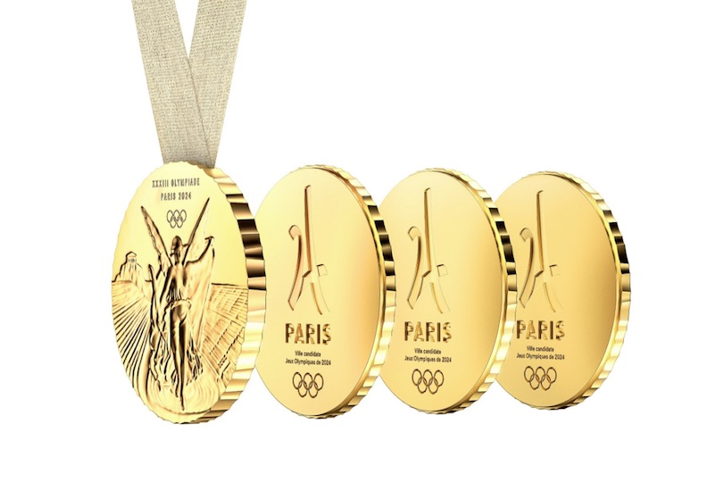 The Paris 2024 Olympic Medal