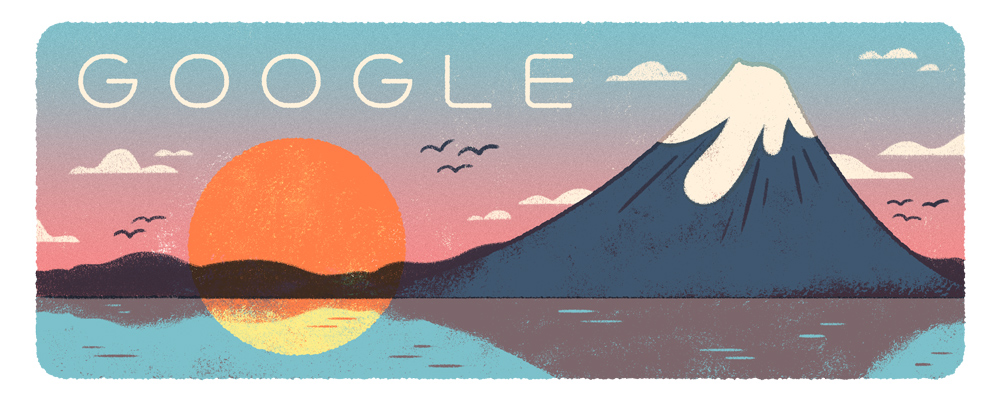Google 山の日記念ロゴに！