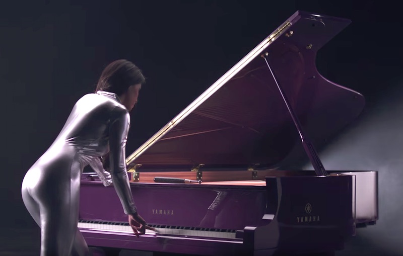 Prince - Yamaha Purple Piano