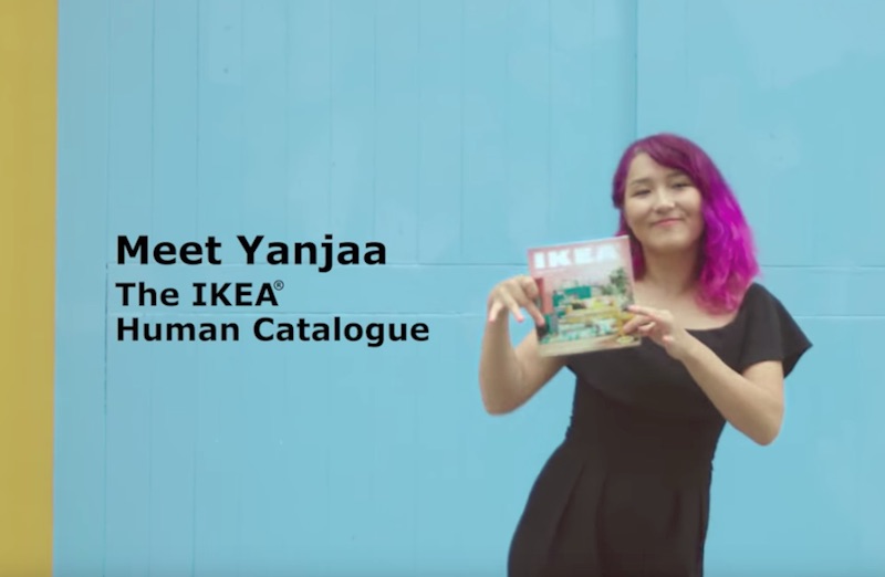 Meet Yanjaa, The IKEA Human Catalogue