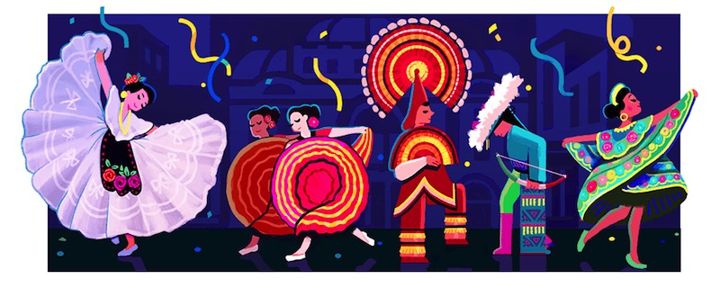 Google メキシコ出身の振付師アメーリア・ヘルナンデス生誕100周年記念ロゴに！