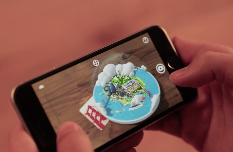 Transparent SF Augmented Reality App