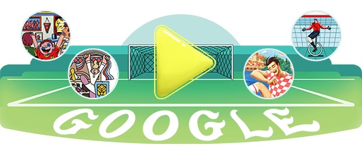 Google 2018年ワールドカップ - 17 日目ロゴに！