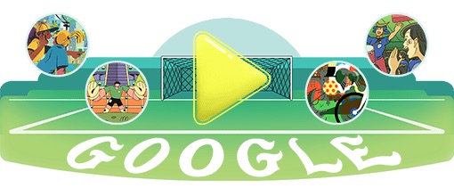 Google 2018年ワールドカップ - 18 日目ロゴに！