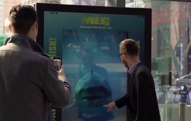 The Meg Mega shark attack at Southern Cross Station