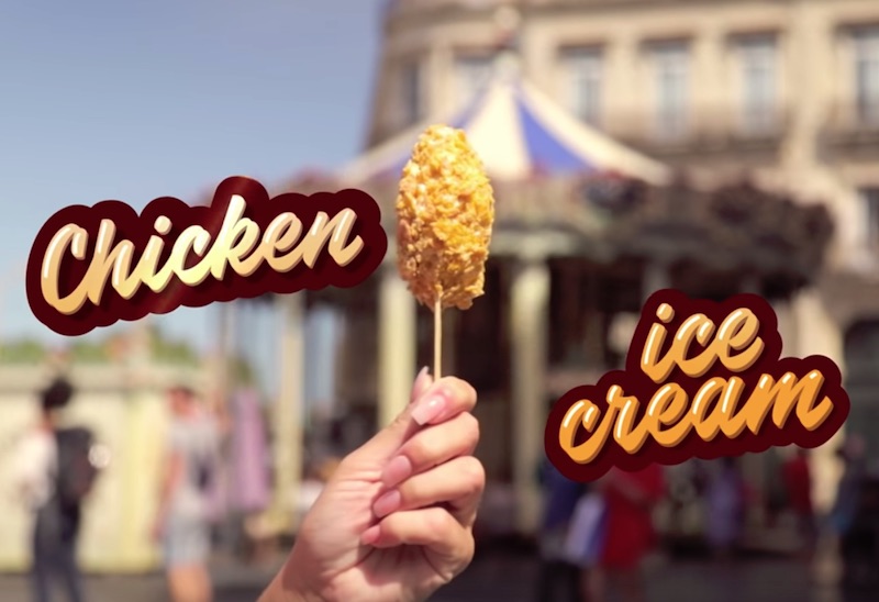 Popeyes - Chicken Ice-cream