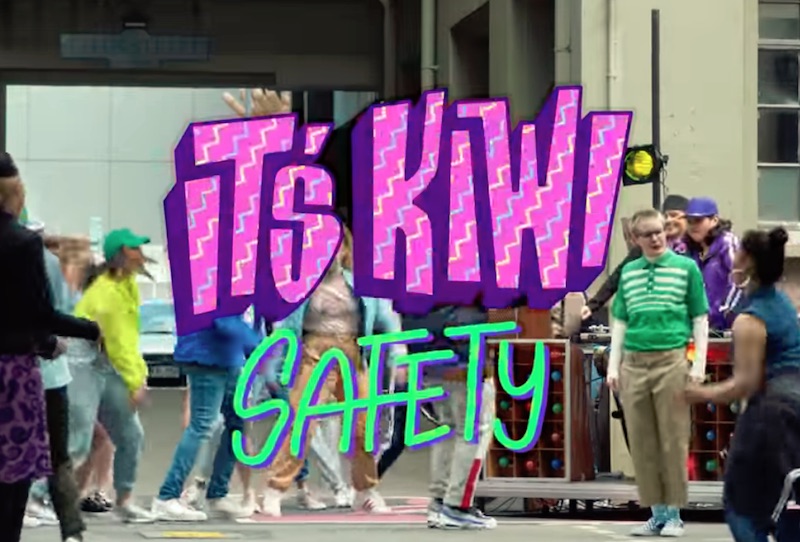 It's Kiwi Safety #AirNZSafetyVideo