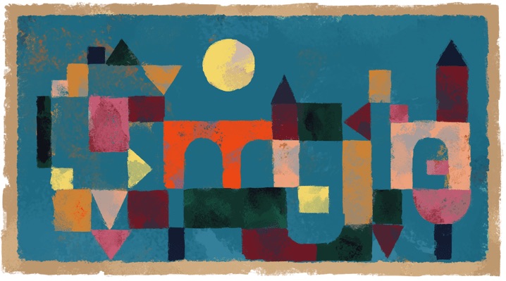 Google パウル・クレー生誕139周年記念ロゴに！