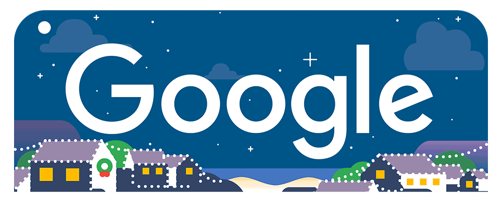 Google 北半球と南半球で少し異なるホリデーシーズン2日目ロゴに！