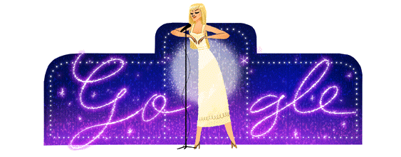 Google エジプト出身のフランス人歌手ダリダ生誕86周年記念ロゴに！
