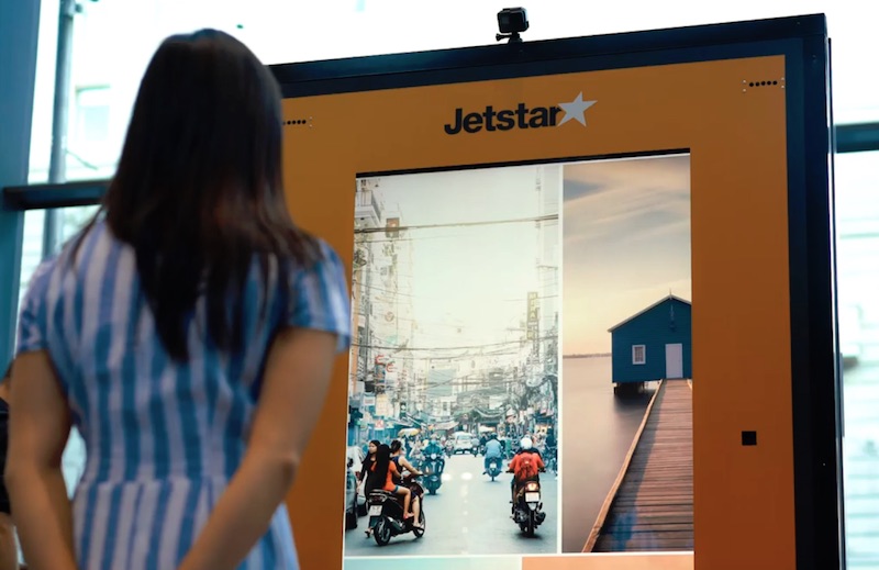 Jetstar uses eye tracking technology