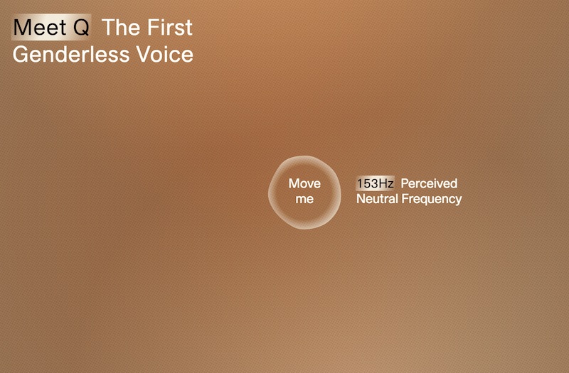 Meet Q The First Genderless Voice