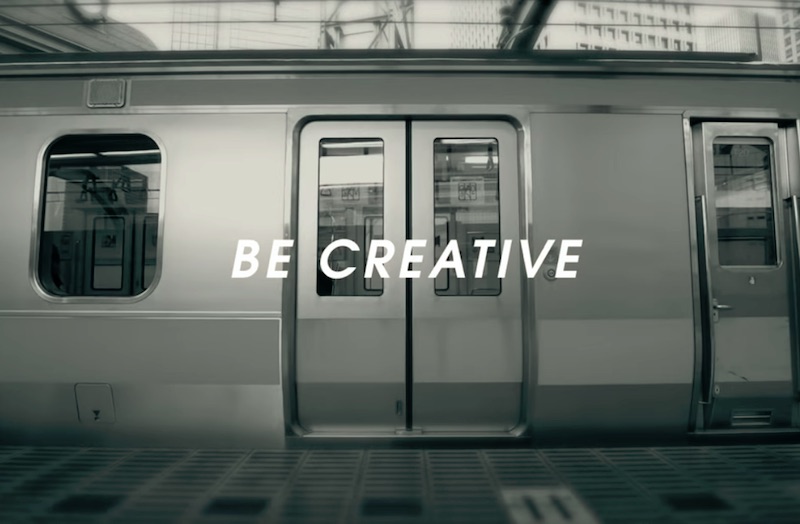 BE CREATIVE