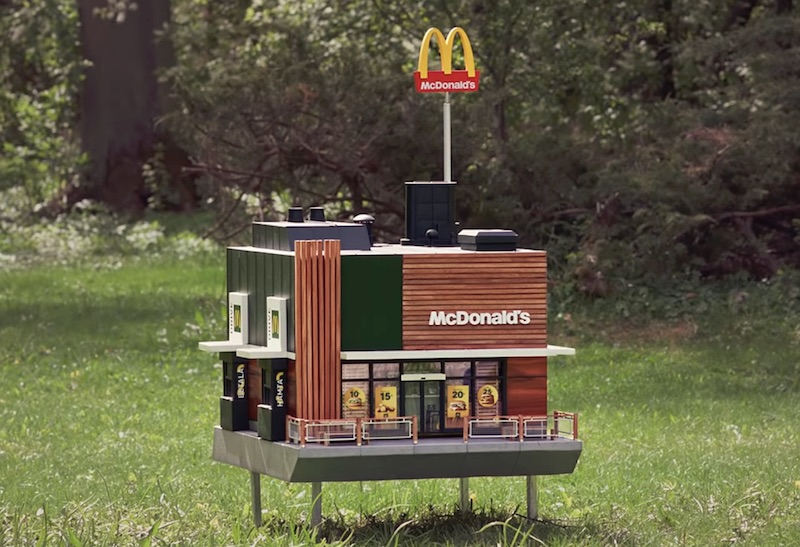 McHive – the world’s smallest McDonald’s