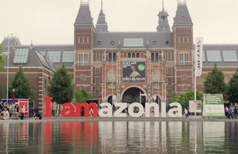 iAmsterdam becomes iAmazonia - Greenpeace